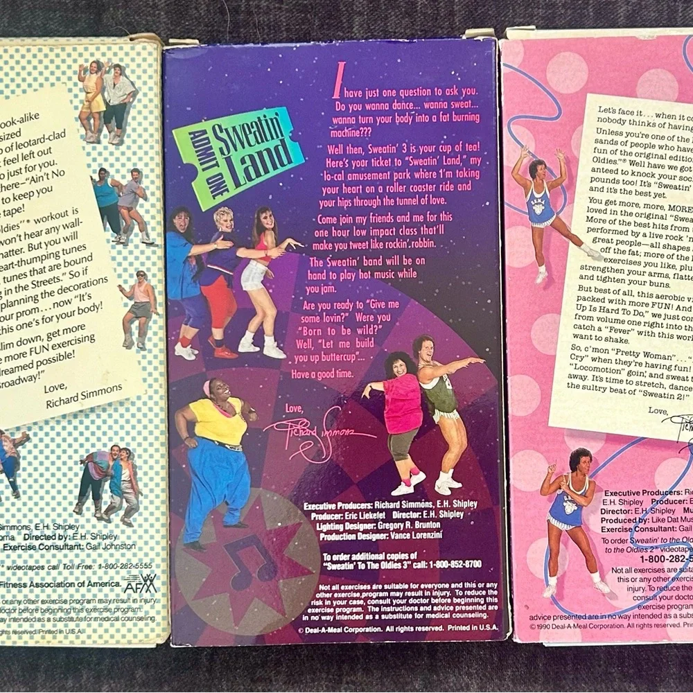 Sweatin' to the Oldies 3 VHS